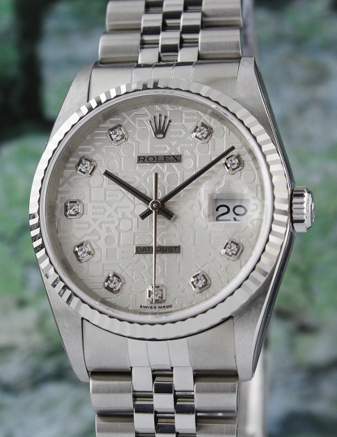 (image for) RARE FIND NEW UNWORN ROLEX MEN OYSTER PERPETUAL DATEJUST / 16234